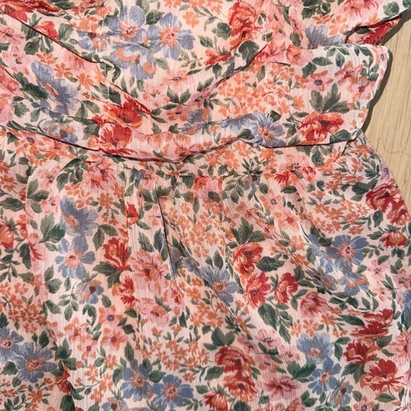 American Eagle Outfitters Floral Colorful Blouse Top Size Medium - Picture 3 of 6